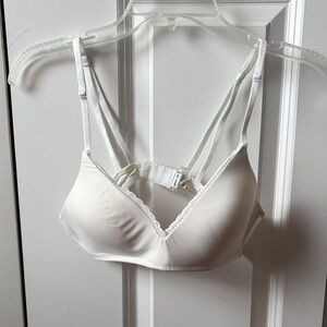 Aerie Women's Size 34B Soft Cream Wireless Bra